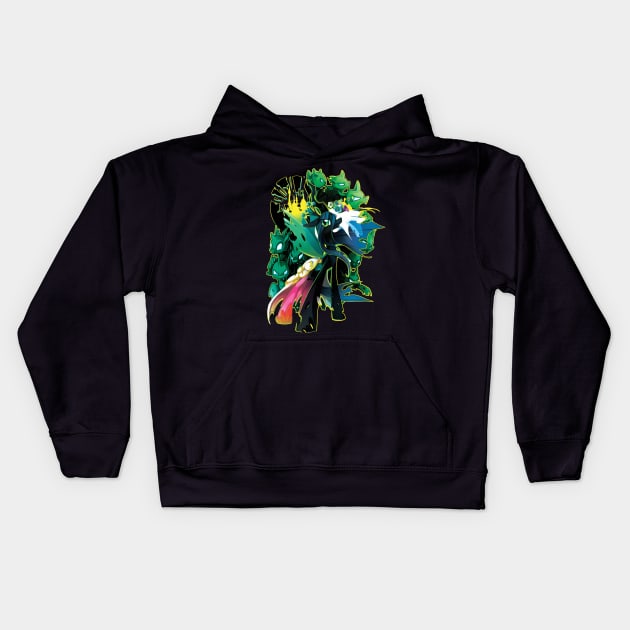 Queen Chrysalis Kids Hoodie by Cenit